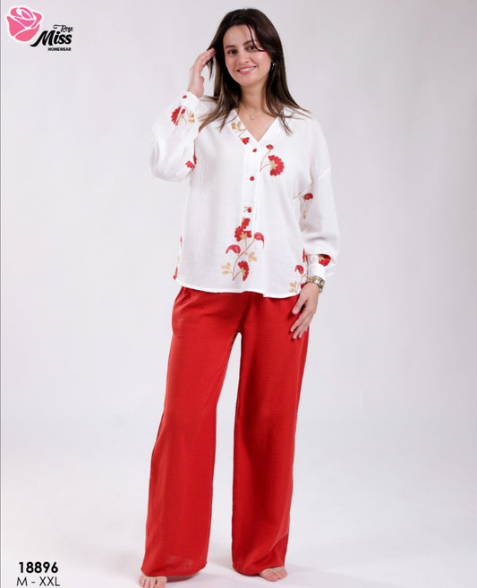 Pyjama manche longue
