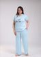 Pyjama demi manches grand taille