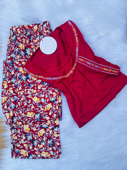 Pyjama demi manches